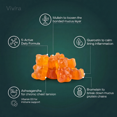 Vivira Mullein+ Gummies